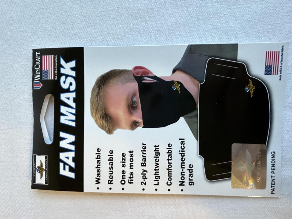 10 Indianapolis Motor Speedway Mask One Size Black IndyCar Racing Face Cover